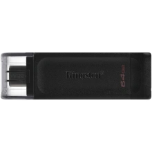 Kingston DataTraveler 70 - 64GB, černá