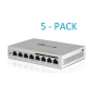 UBNT UniFi Switch US-8-60W, 5-PACK [8xGigabit, 4xporty s PoE 60W 802.3af, non-blocking 8Gbps]