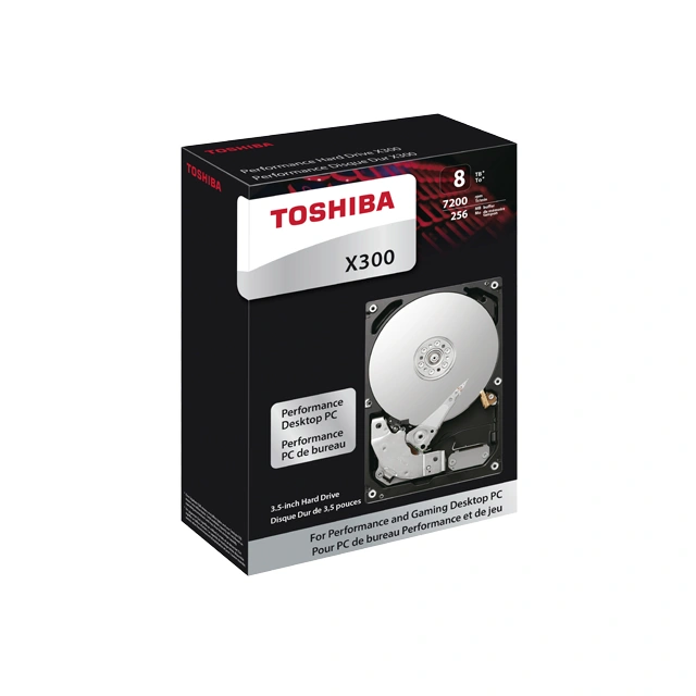 Toshiba N300 NAS, 3,5" - 10TB (HDWG11AUZSVA)