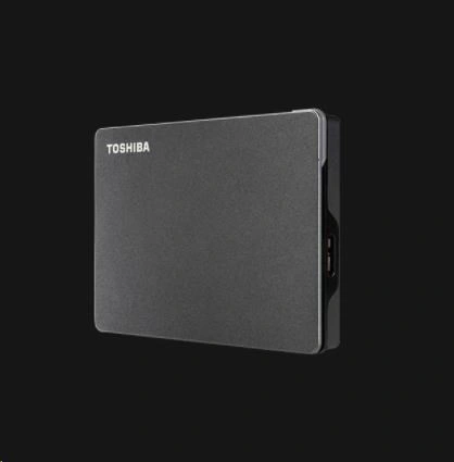 TOSHIBA HDD CANVIO GAMING 4TB, 2,5", USB 3.2 Gen 1, black