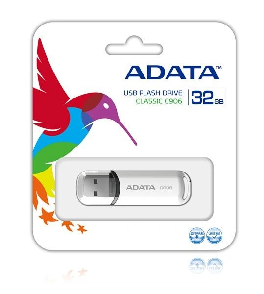 ADATA Classic C90 32GB6, bílý