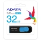 ADATA Flash Disk 32GB USB 3.0 Dash Drive UV128, černý/modrý (R: 40MB / W: 25MB)