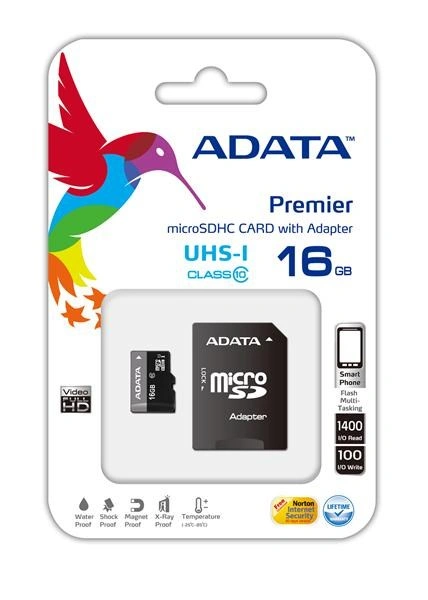 ADATA Premier Micro SDHC 16GB UHS-I 