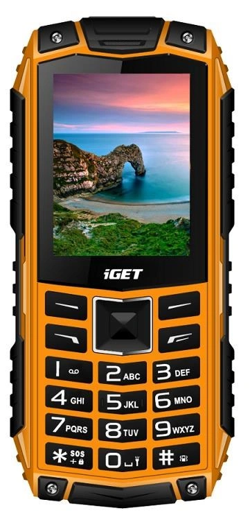 iGET Defender D10 Dual SIM, Orange