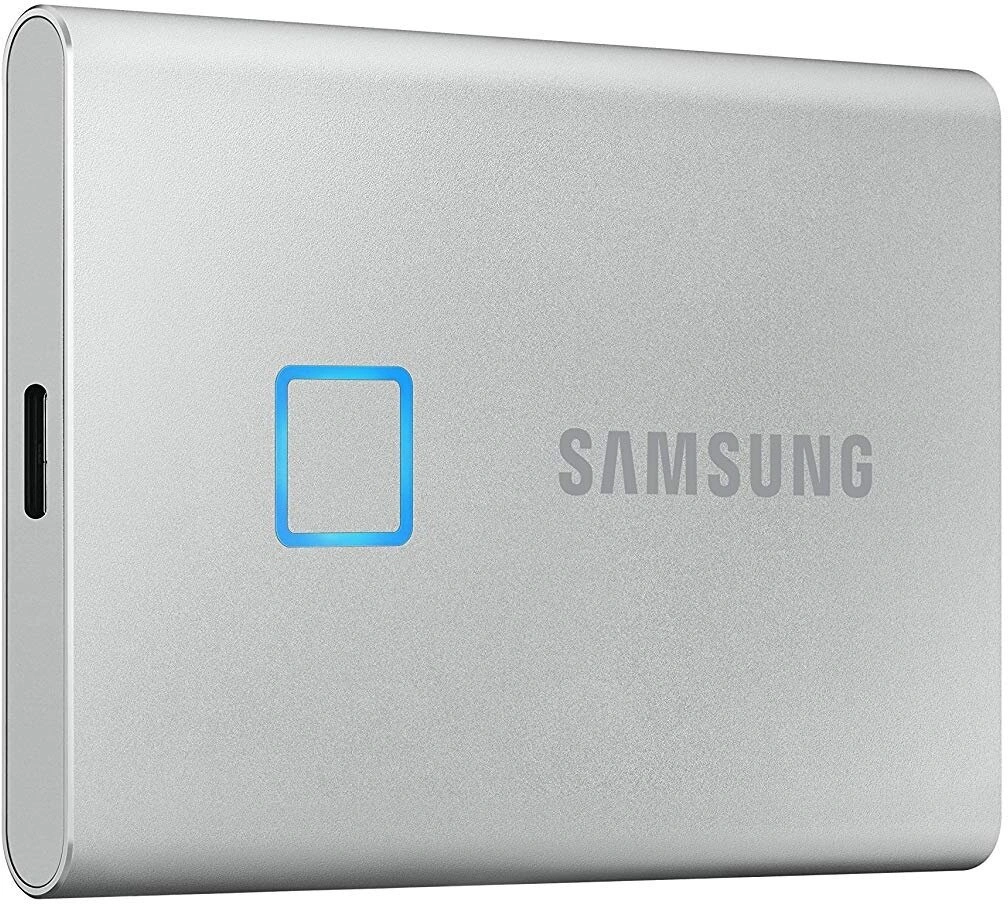Samsung T7 Touch - 1TB, stříbrná