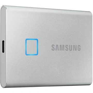 Samsung T7 Touch - 2TB, stříbrná