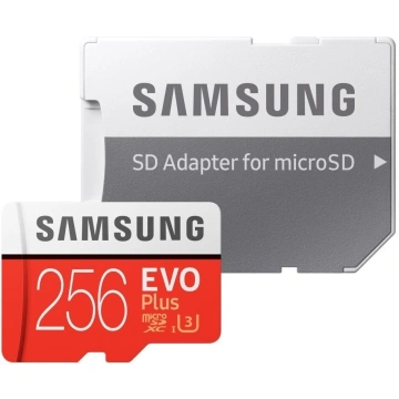 Samsung EVO Plus Micro SDXC 256 GB HS-I U3