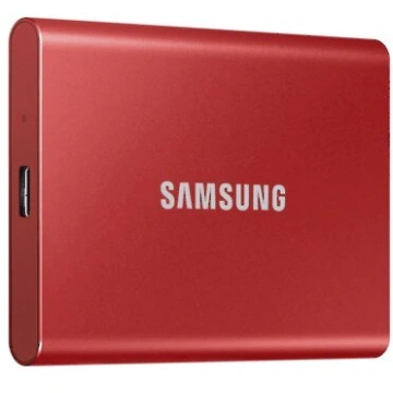 Samsung T7 - 500GB, červená