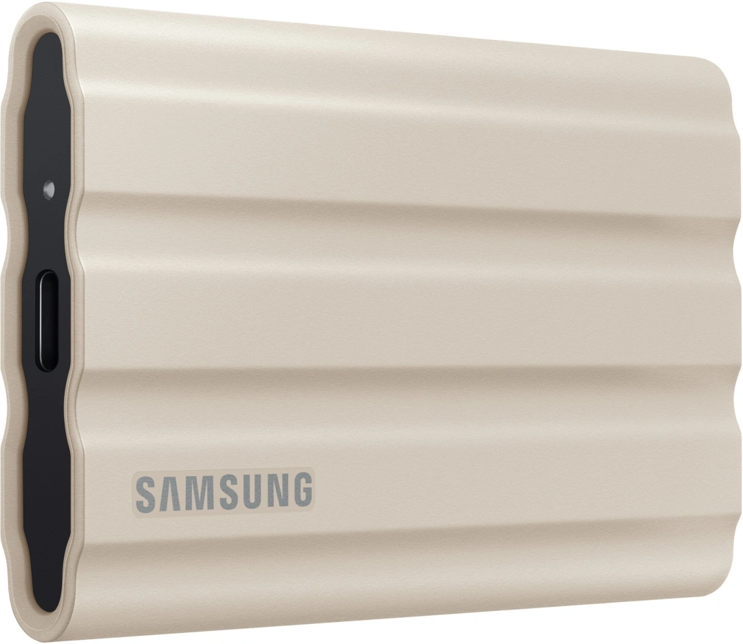 Samsung T7 Shield, 1TB, béžová