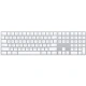 Apple Magic Keyboard s numerickou klávesnicí, bluetooth, stříbrná, SK