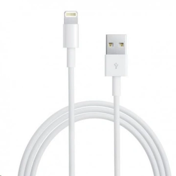 Apple USB kabel s lightning konetorem, bílý, bulk