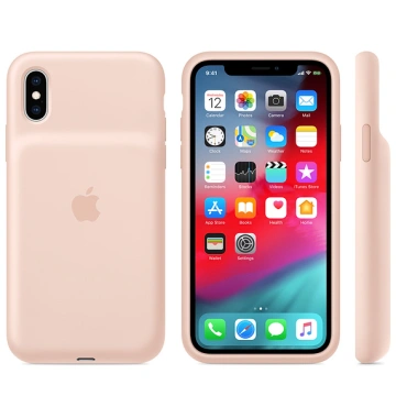 Apple iPhone XS Max Smart Battery Case, růžová 