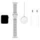 Apple Watch Nike Series 5 GPS 40mm pouzdro ze stříbrného hliníku, platinový/černý sportovní řemínek 
