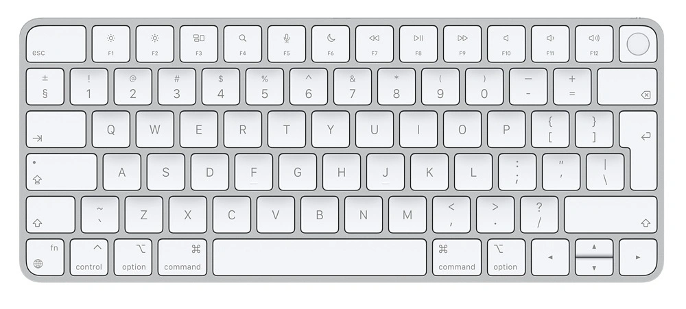 Apple Magic Keyboard with Touch ID, EN, White (mk293z/a)