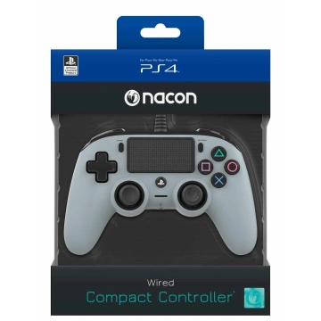 Nacon Wired Compact Controller (šedivá verze)