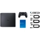 PlayStation 4 Slim, 1TB, černá + Gran Turismo Sport + Horizon Zero Dawn + Uncharted 4