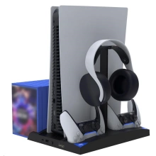 Dokovací stanice iPega P5013 pro PlayStation 5, černá