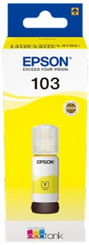 Epson C13T00S44A, EcoTank 103, žlutá