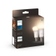 Philips by Signify A60 – chytrá žárovka s paticí E27 – 800 (sada 2 kusů)