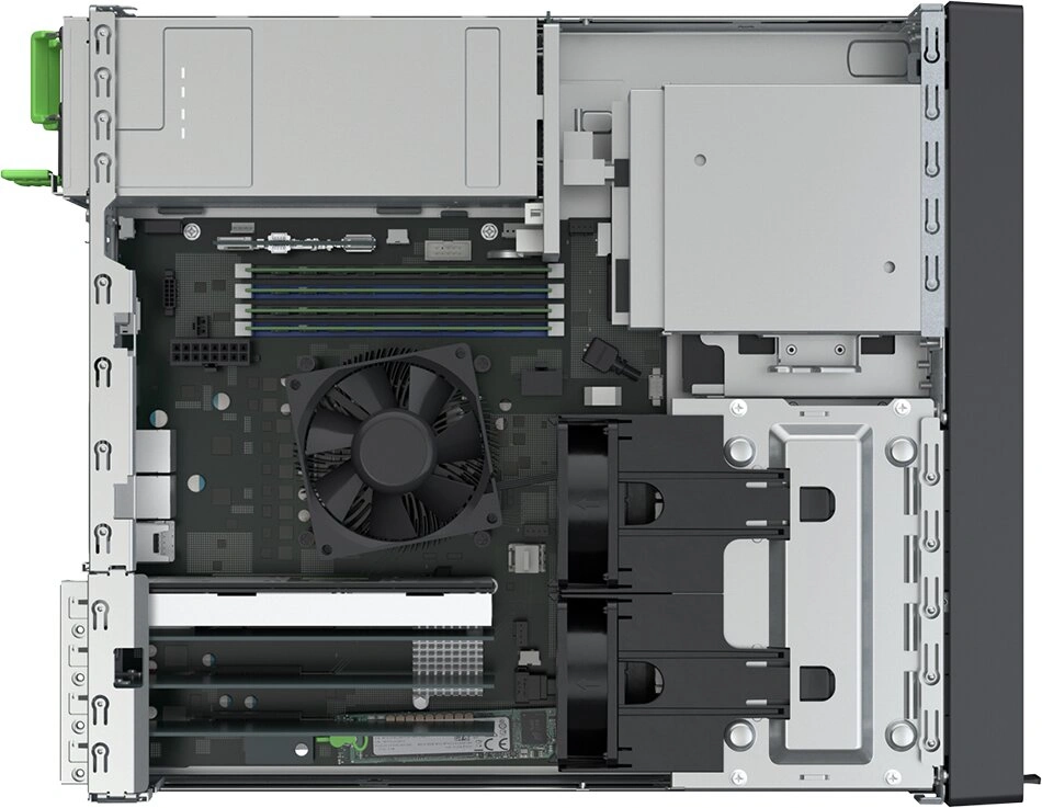 Fujitsu PRIMERGY TX1320 M5 - E-2334G, 3,4 GHz, 16GB, 500W