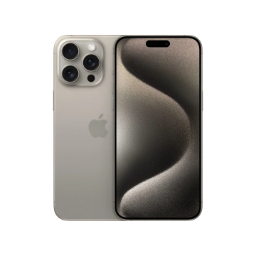 Apple iPhone 15 Pro Max, 256GB, Natural Titanium