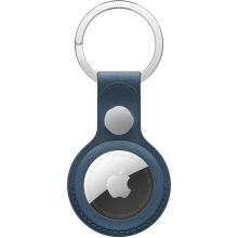 Apple FineWoven klíčenka na AirTag, tichomořsky modrá