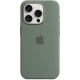 Apple Silikonový kryt s MagSafe pro iPhone 15 Pro, cypřišově zelená