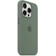Apple Silikonový kryt s MagSafe pro iPhone 15 Pro, cypřišově zelená