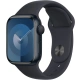 Apple Watch Series 9, 41mm, Midnight, Midnight Sport Band - M/L
