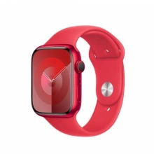 Apple Watch Series 9 GPS + Cellular 41 mm, hliníkové pouzdro PRODUCT(RED) a červený sportovní řemíne