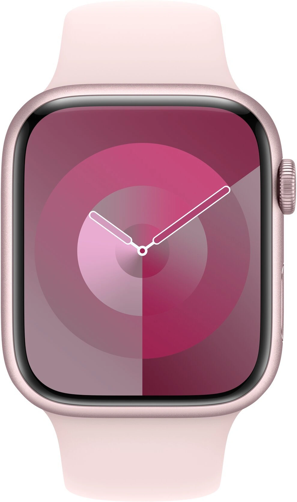 Apple Watch Series 9, Cellular, 45mm, Pink, Light Pink Sport Band - M/L