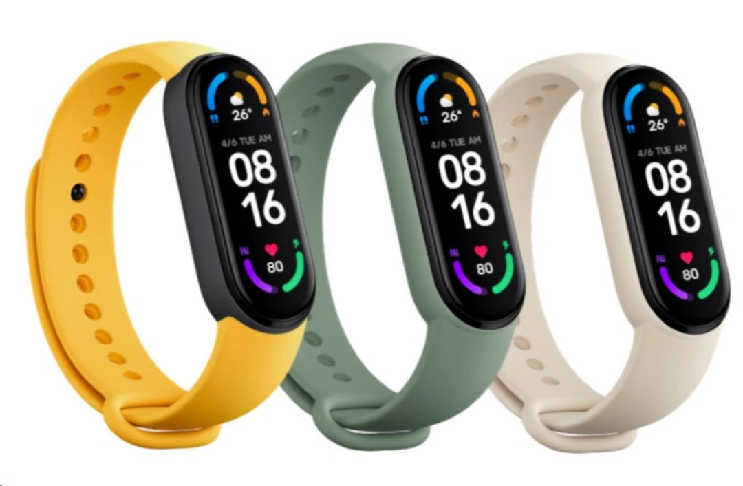 Xiaomi Mi Smart Band 6 Strap (3 pack) Ivory/Olive/Yellow