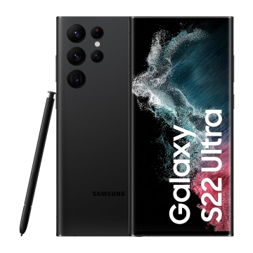 Samsung Galaxy S22 Ultra 5G 12/256 GB (SM-S908BZKGEUE), černý