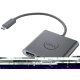 Dell redukce USB-C - HDMI, DisplayPort, PD