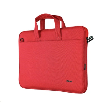 Trust Bologna Slim Laptop Bag Eco, Red