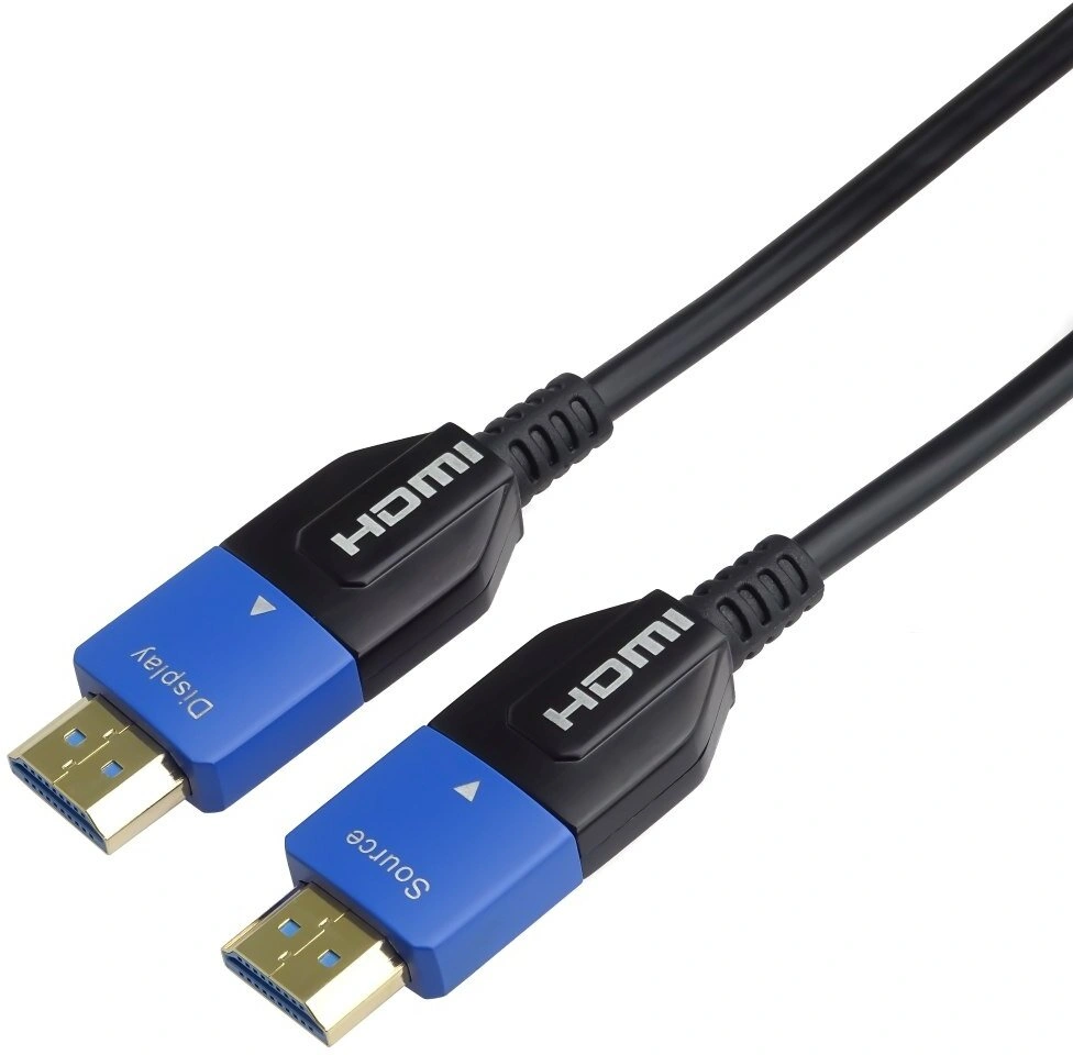 PremiumCord Ultra High Speed HDMI 2.1 optický kabel 8K@60Hz 4K@120Hz 7m zlacený