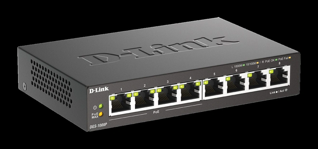 D-Link DGS-1008P - switch