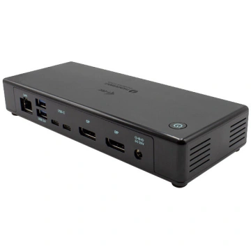 i-tec Thunderbolt3 / USB-C Dual DisplayPort 4K dokovací stanice, Power Delivery 85W