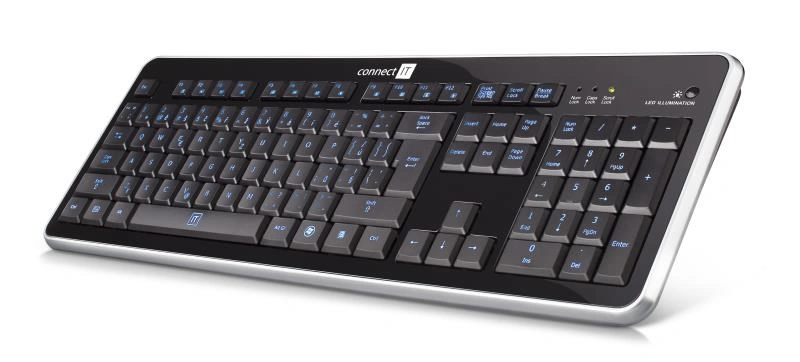 CONNECT IT Premium CI-45 podsvícená klávesnice