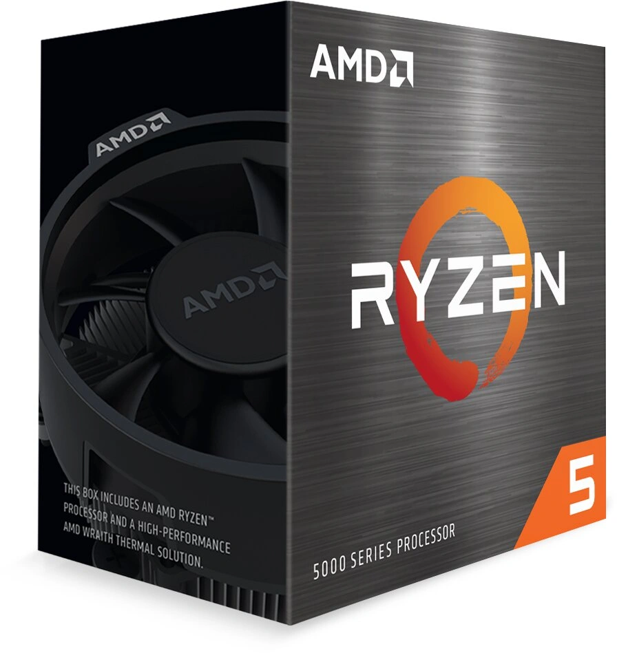 AMD Ryzen 5 5600X, 6-core, 3.7 GHz
