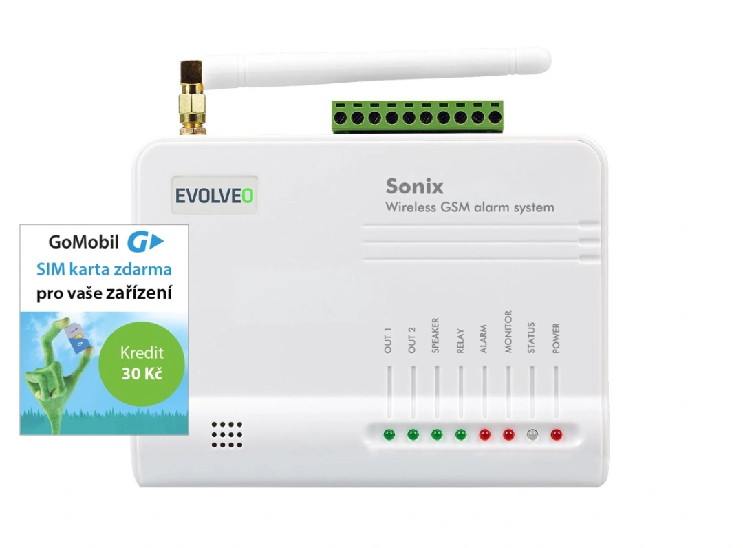 EVOLVEO Sonix - bezdrátový GSM alarm