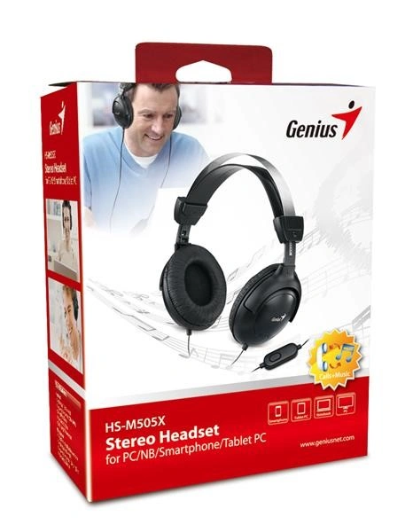 Genius HS-M505X Sluchátka s mikrofonem