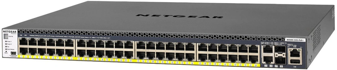 Netgear M4300 52G POE+ MANAGED (GSM4352PB-100NES)
