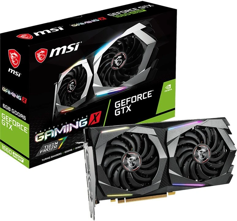 MSI GeForce GTX 1660 SUPER GAMING X, 6GB GDDR6