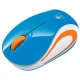 Logitech myš bezdrátová Wireless Mouse M187 Blue (910-002733)