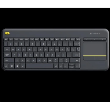 Logitech K400 Plus, bezdrátová klávesnice s touchpadem - US