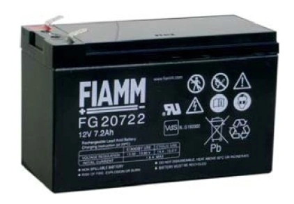 Baterie - Fiamm FG20722 (12V/7,2Ah - Faston 250)