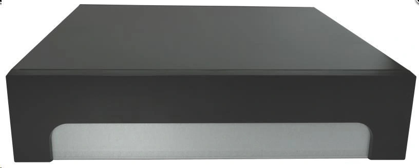 Virtuos pokladní zásuvka C425C, s kabelem, kov. držáky, 9-24V, černá
