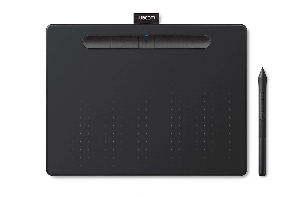 Wacom Intuos S Bluetooth - grafický tablet, černý