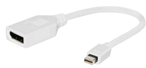 Gembird CABLEXPERT kabel Displayport na miniDisplayport, F/M, bílá